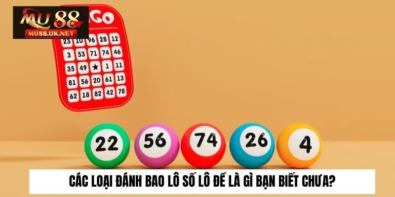 Bao Lô Là Gì? Kinh Nghiệm Chơi Lô Thắng 99% Tại Mu88 2 Các loại đánh bao lô số lô đề là gì bạn biết chưa?